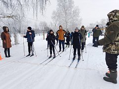 Лыжня, здоровье и хорошее настроение.