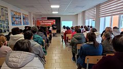 Общешкольное родительское собрание с инспектором ГИБДД