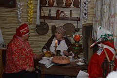 В Турковском музее прошла театрализованная экскурсия «Семья традициями сильна»