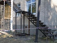 Новая пожарная лестница  ДШИ – шаг к безопасности