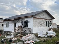 Работы на строительной площадке  продолжаются активными темпами