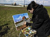 В Парке покорителей космоса развернулся первый «Космический пленэр»