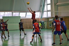 Прошли соревнования по волейболу, посвящённые памяти Г.А. Кирюхина