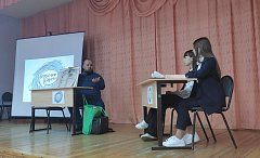 В честь Дня Российской печати главред встретился с турковскими школьниками