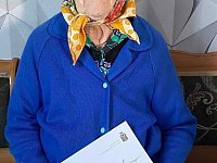 Сотрудники КЦСОН р.п.Турки поздравили Турковскую долгожительницу