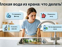 Плохая вода из крана: что делать?
