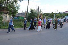 В Турки прибыл крестный ход из Балашова