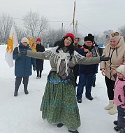 Зиму проводили, весну закликали.