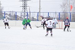 Хоккеисты разыграли переходящий кубок Турковского района 2023