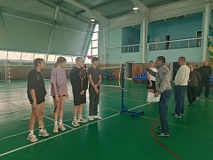 Муниципальный этап Всероссийских состязаний по бадминтону