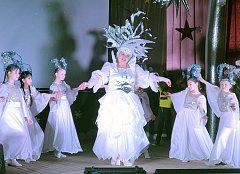 На протяжении всех новогодних праздников РДК демонстрировал спектакль «Тайна Вселенной Деда Мороза»
