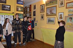 В музее прошли два мероприятия, посвящённые художнику Моисейкину