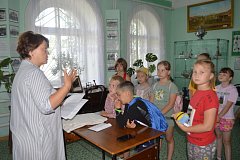 Воспитанники школьных площадок посетили Турковский музей