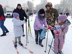 Лыжня, здоровье и хорошее настроение.